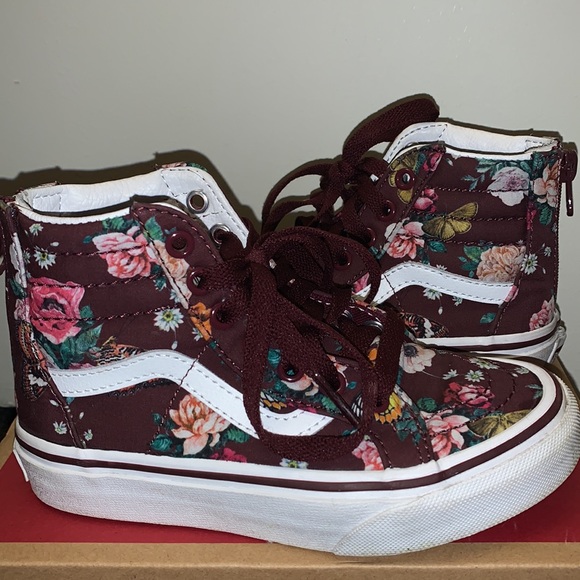 Little girls, Zip up sneakers. Size 12 - Picture 2 of 4